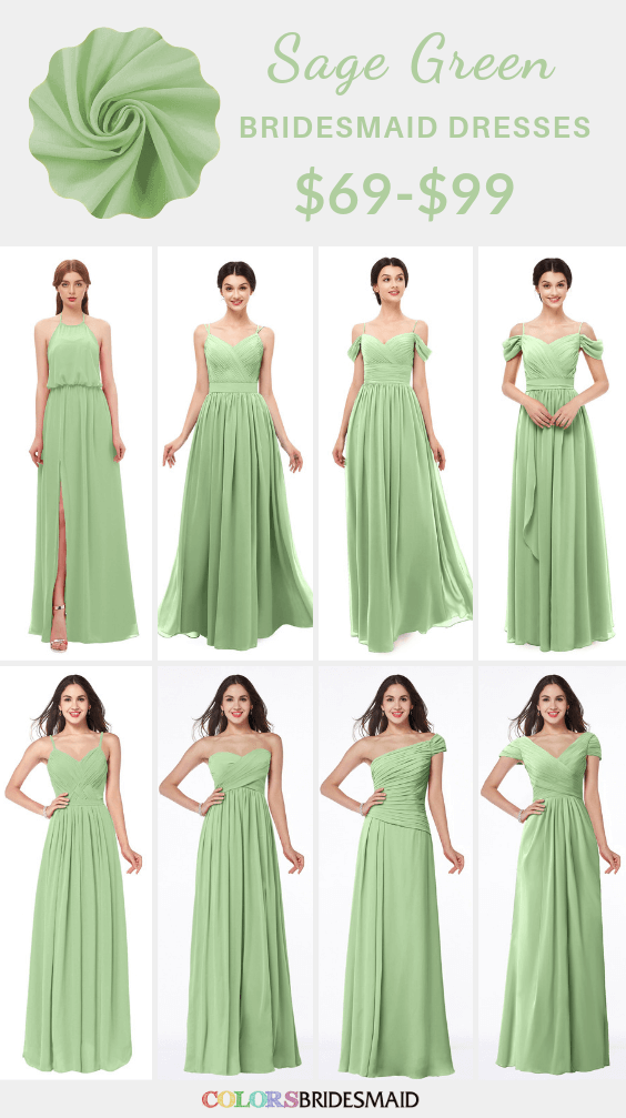 ColsBM sage green bridesmaid dresses